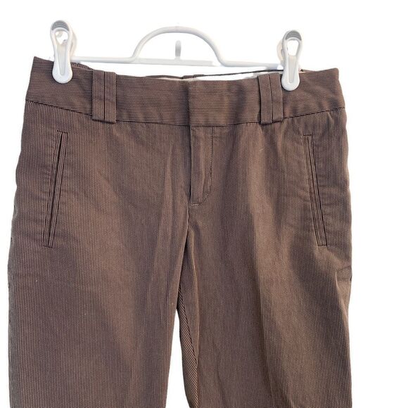 Banana Republic Brown Martin Fit Sz 2 - Picture 2 of 9